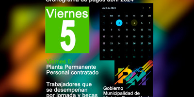 Haberes de abril Pago de Haberes