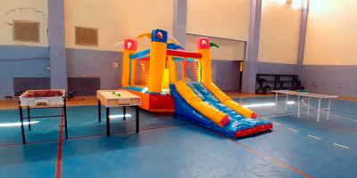Inflable, tejo, ping pong, metegol Nuevos juegos infantiles